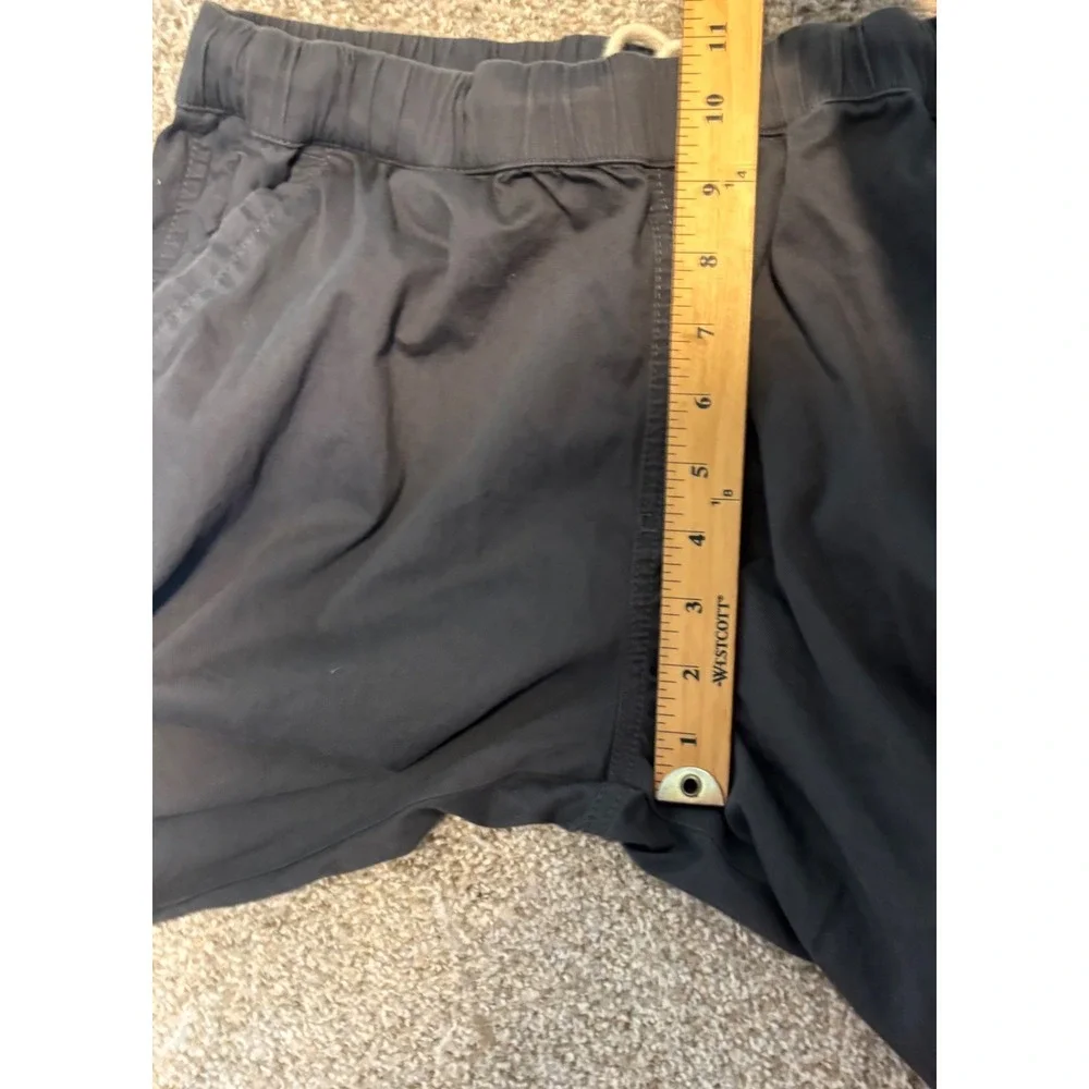Pact Organic Cotton Blend Pants Mens Medium Charcoal Gray Drawstring Waist‎